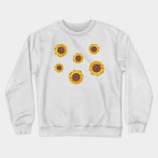 Sunflower Sticker Pack Crewneck Sweatshirt